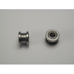 Scaleauto High quality steel ball bearings 3/32" Axle 5mm Double flanged. Width 2mm